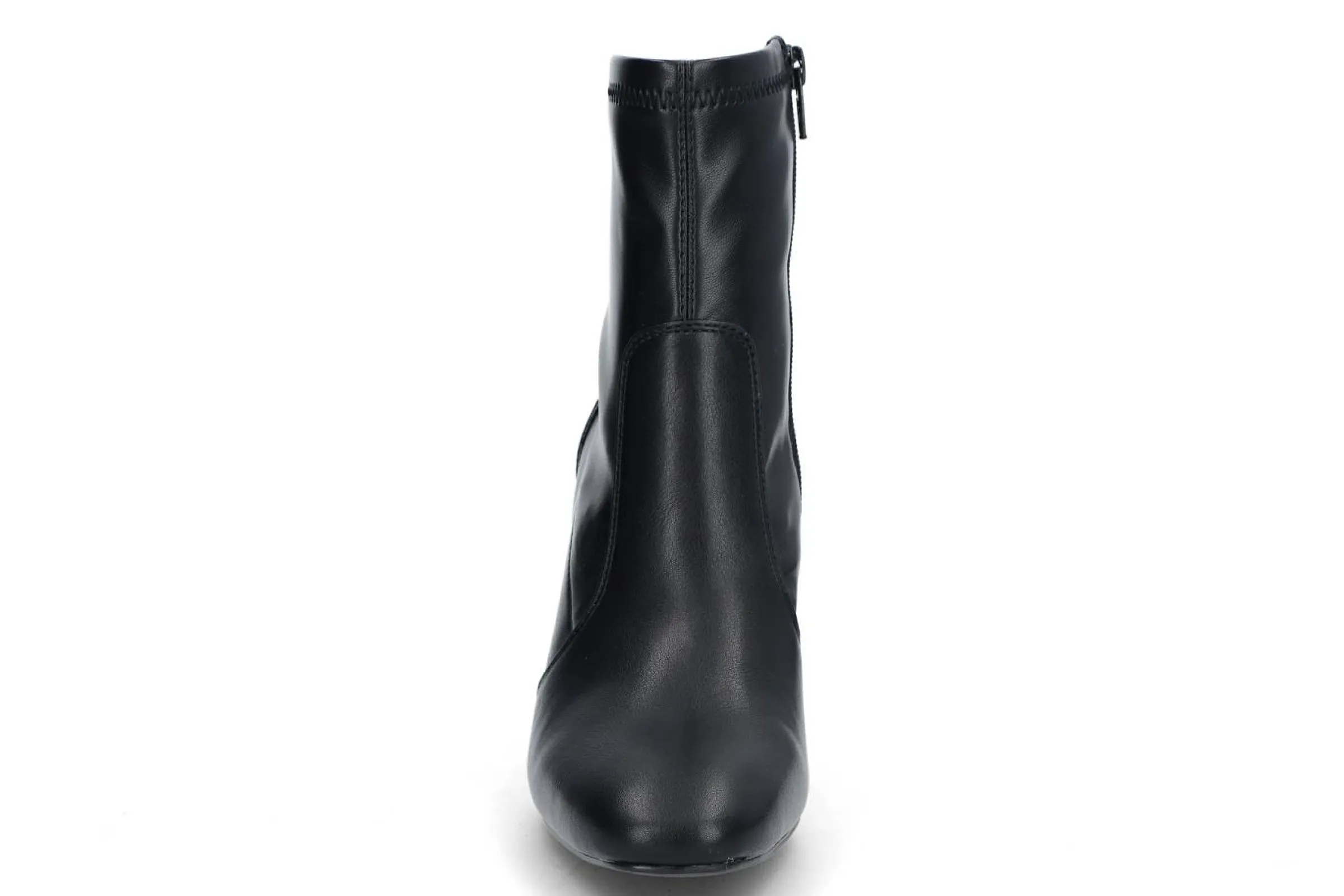 BLACK Boots & Stövlar > Ankelboots med stretch Svart