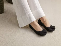 STOCKHOLM DESIGN GROUP Ballerina > Ballerina med rosett Svart