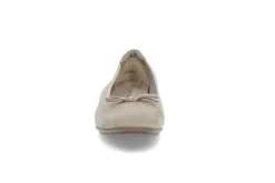 SOFTWALK Ballerina > Ballerinasko i läder Beige