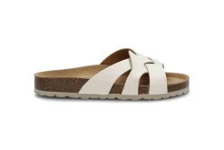 SOFTWALK Sandaler & Flip-Flops > Bekväm fotbäddssandal Vit