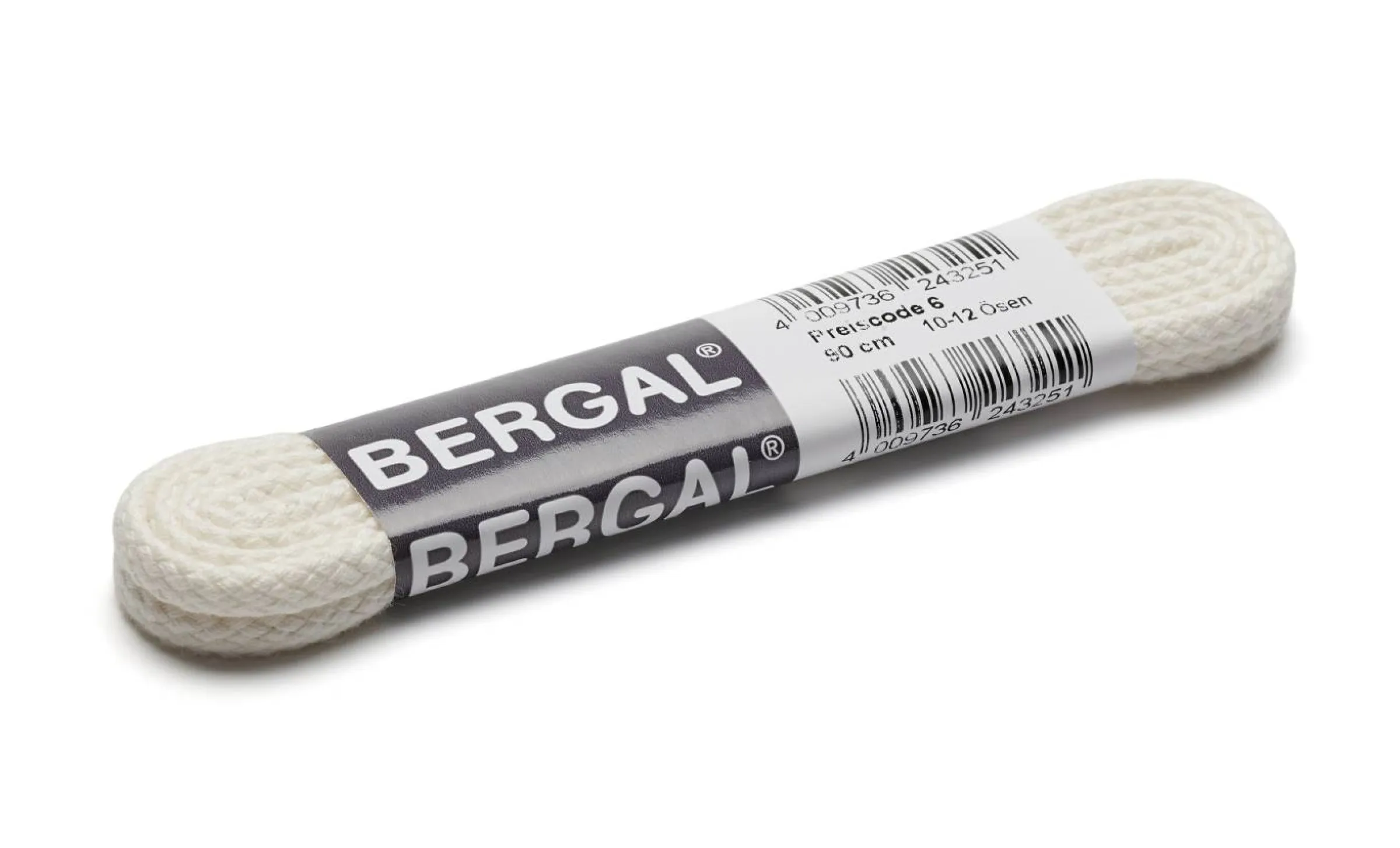 BERGAL Snören > skosnören Vit