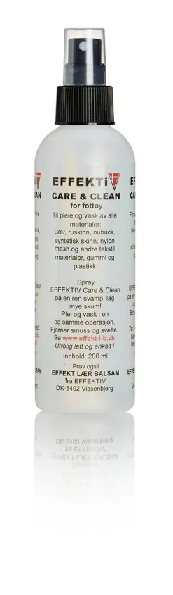 EFFEKTIV Impregnering & Skovård > Care & Clean skotvätt Nøytral