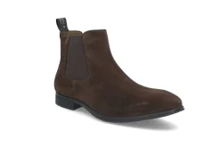 STOCKHOLM DESIGN GROUP Kängor & Boots > Chelseaboot i mocka Brun