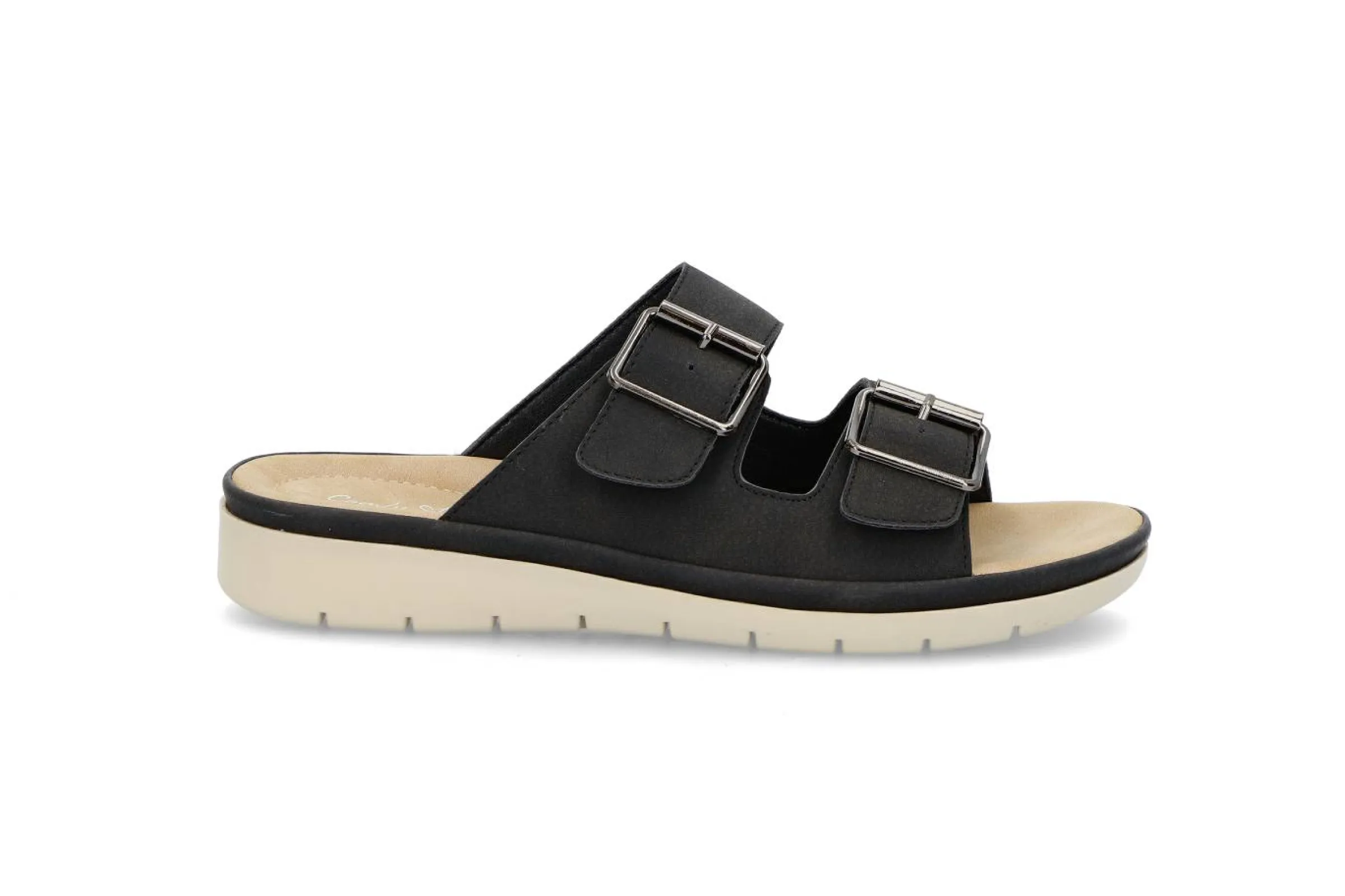 COMFY STEP Tofflor > 4531 BLACK Svart