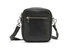 STOCKHOLM DESIGN GROUP Väskor > Crossbody väska i robust läder Svart