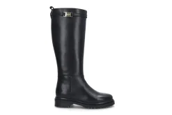 STOCKHOLM DESIGN GROUP Boots & Stövlar > Eleganta höga läderstövletter Svart