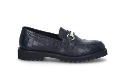 PRIVÉ Loafers > Eleganta loafers i läder Svart