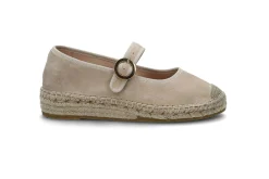 STOCKHOLM DESIGN GROUP Ballerina > Espadriller i mocka Beige