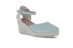 STOCKHOLM DESIGN GROUP Sommarskor > Espadriller i mocka Blå
