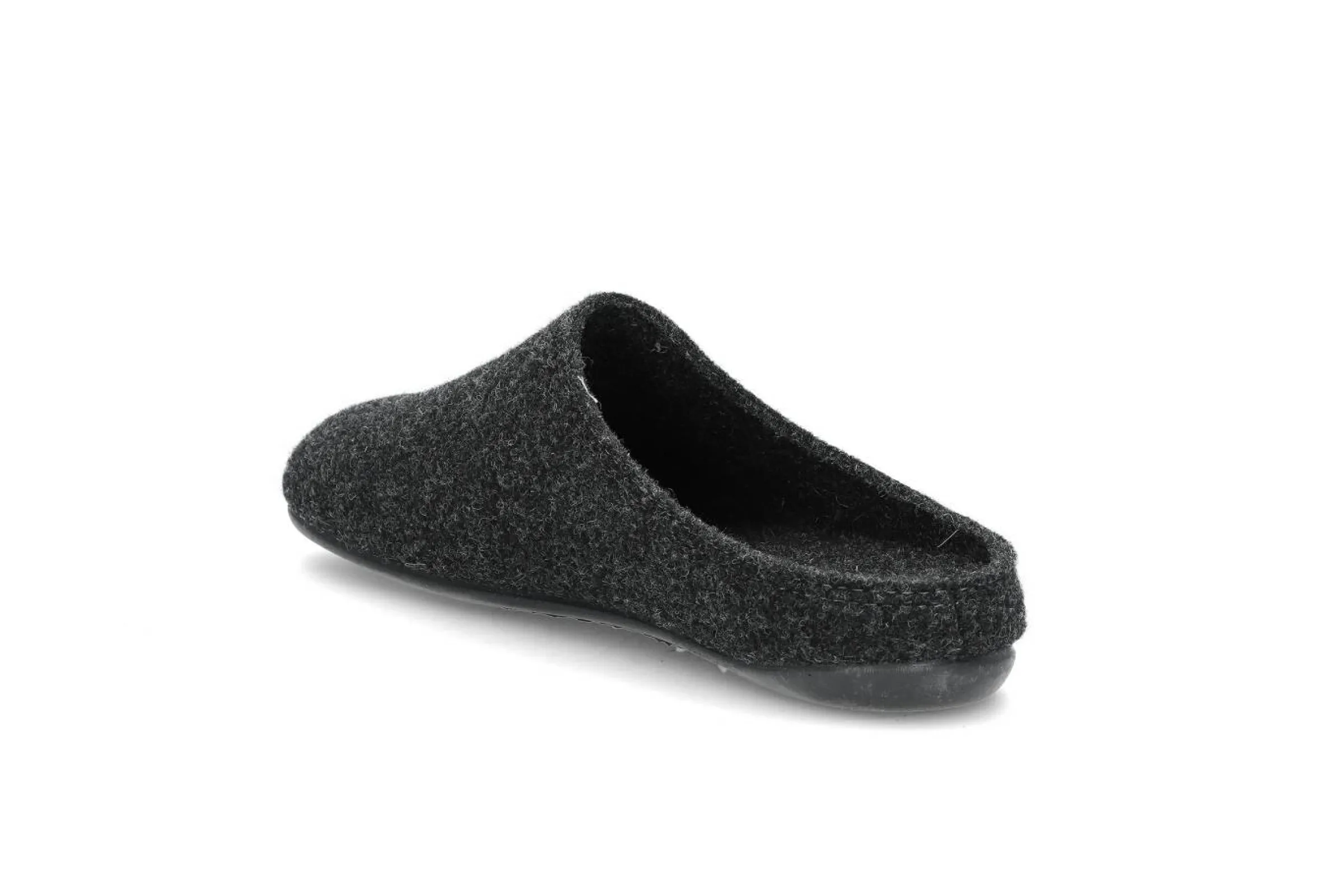 FACE THE WINTER Tofflor > Filt tofflor Svart