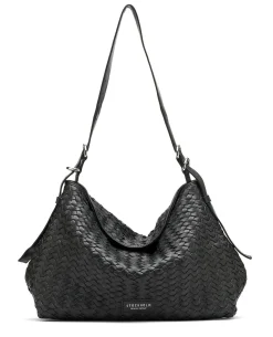 STOCKHOLM DESIGN GROUP Väskor > Flätad Tote bag i läder Svart