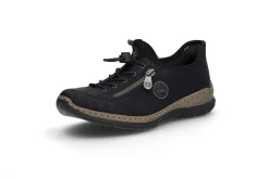 RIEKER Fritidsskor > Fritidsskor med slip-on-funktion Svart