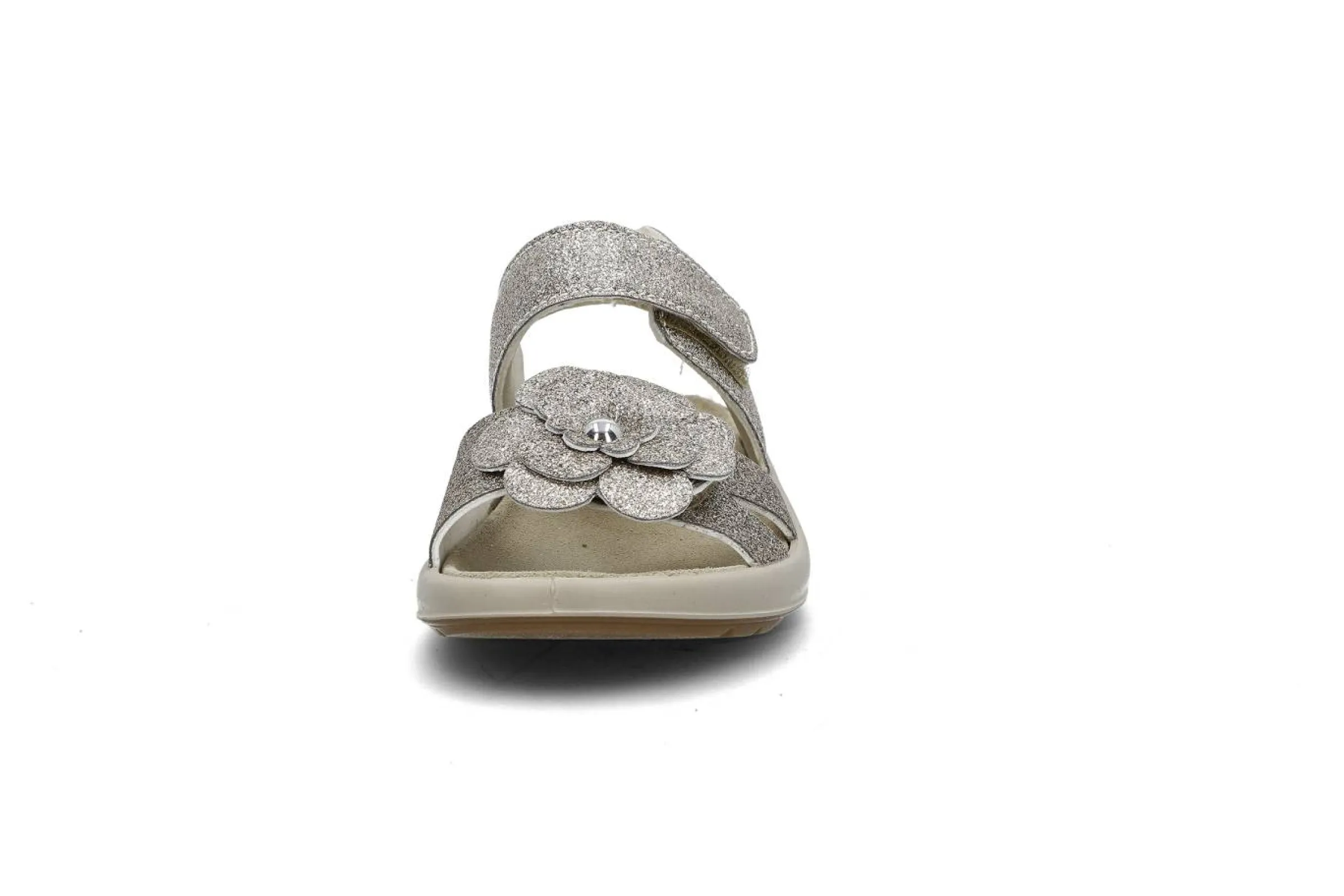 PEPPER Sandaler & Slip In-Skor|Sandaler & Slip In-Skor > Glittrande sandal Grå