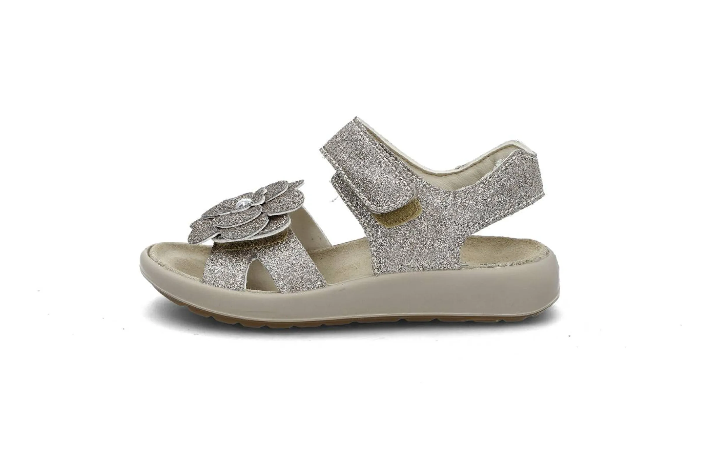 PEPPER Sandaler & Slip In-Skor|Sandaler & Slip In-Skor > Glittrande sandal Grå