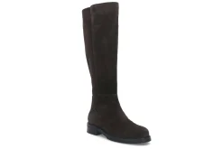 STOCKHOLM DESIGN GROUP Boots & Stövlar > Höga stövletter i mockaskinn Brun
