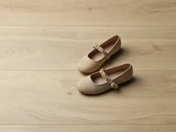 PEPPER Finskor|Finskor > Justerbar ballerina Beige