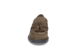 STOCKHOLM DESIGN GROUP Loafers > Klassiska loafers i mocka Brun