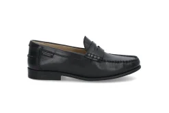 STOCKHOLM DESIGN GROUP Loafers > Klassisk mokassin för damer i skinn Svart