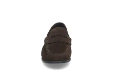 STOCKHOLM DESIGN GROUP Loafers > Klassisk mokassin för damer i skinn Brun