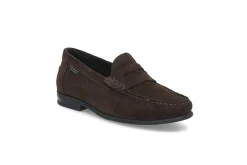 STOCKHOLM DESIGN GROUP Loafers > Klassisk mokassin för damer i skinn Brun