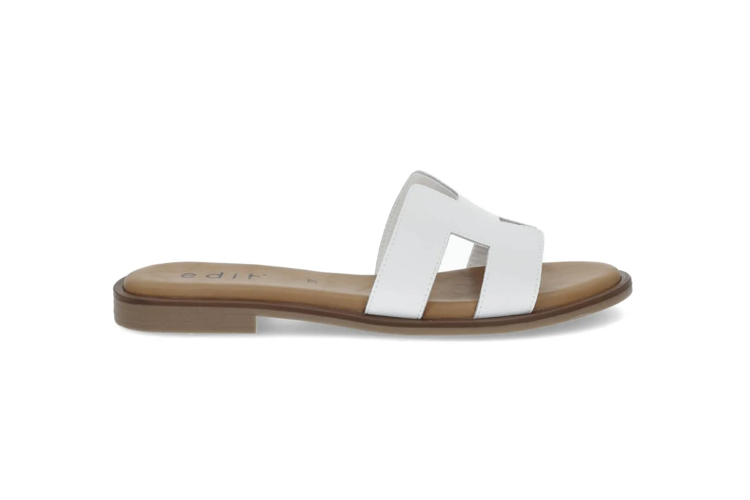 EDIT Sandaler & Flip-Flops > Klassisk slip-in sandal Vit