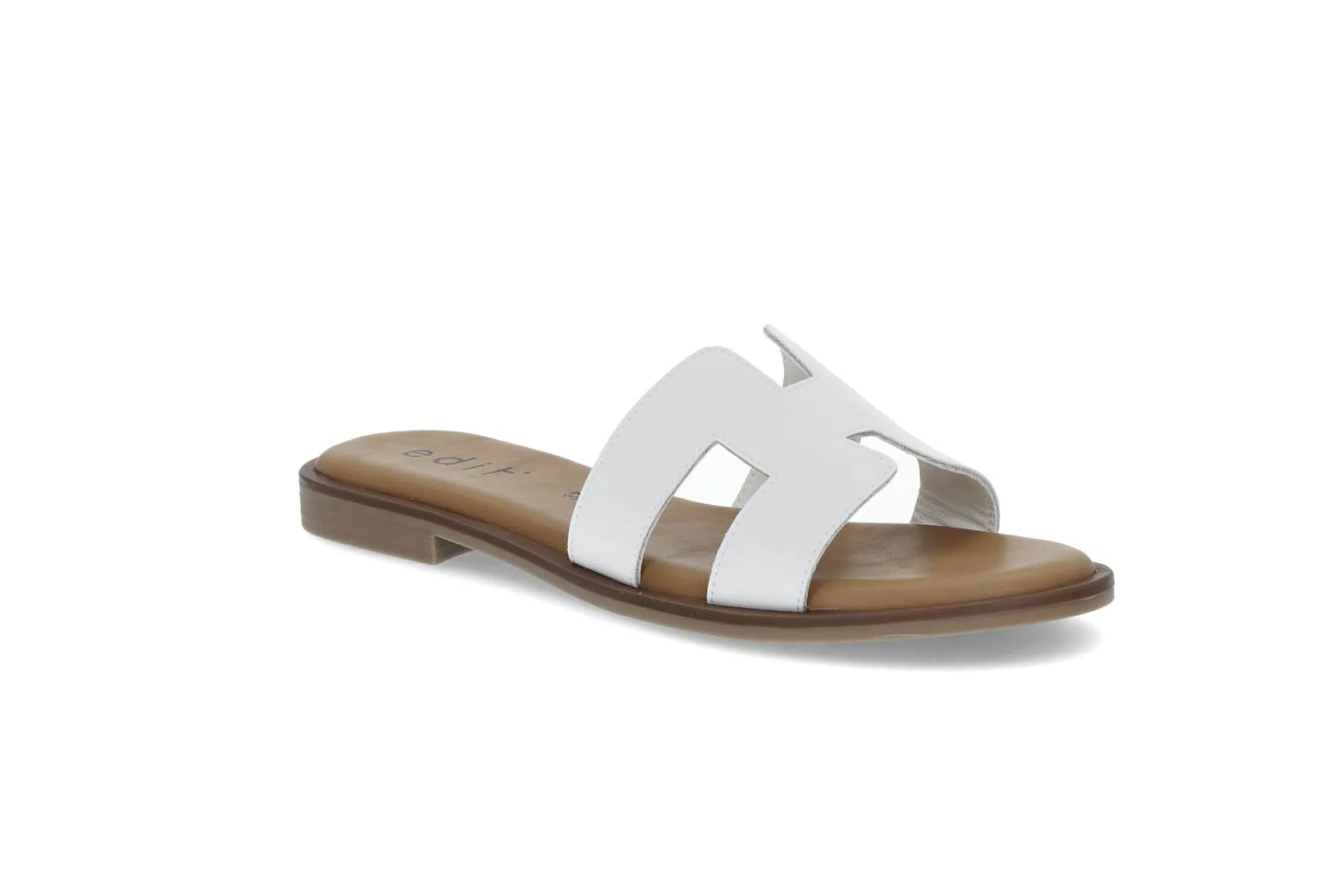 EDIT Sandaler & Flip-Flops > Klassisk slip-in sandal Vit