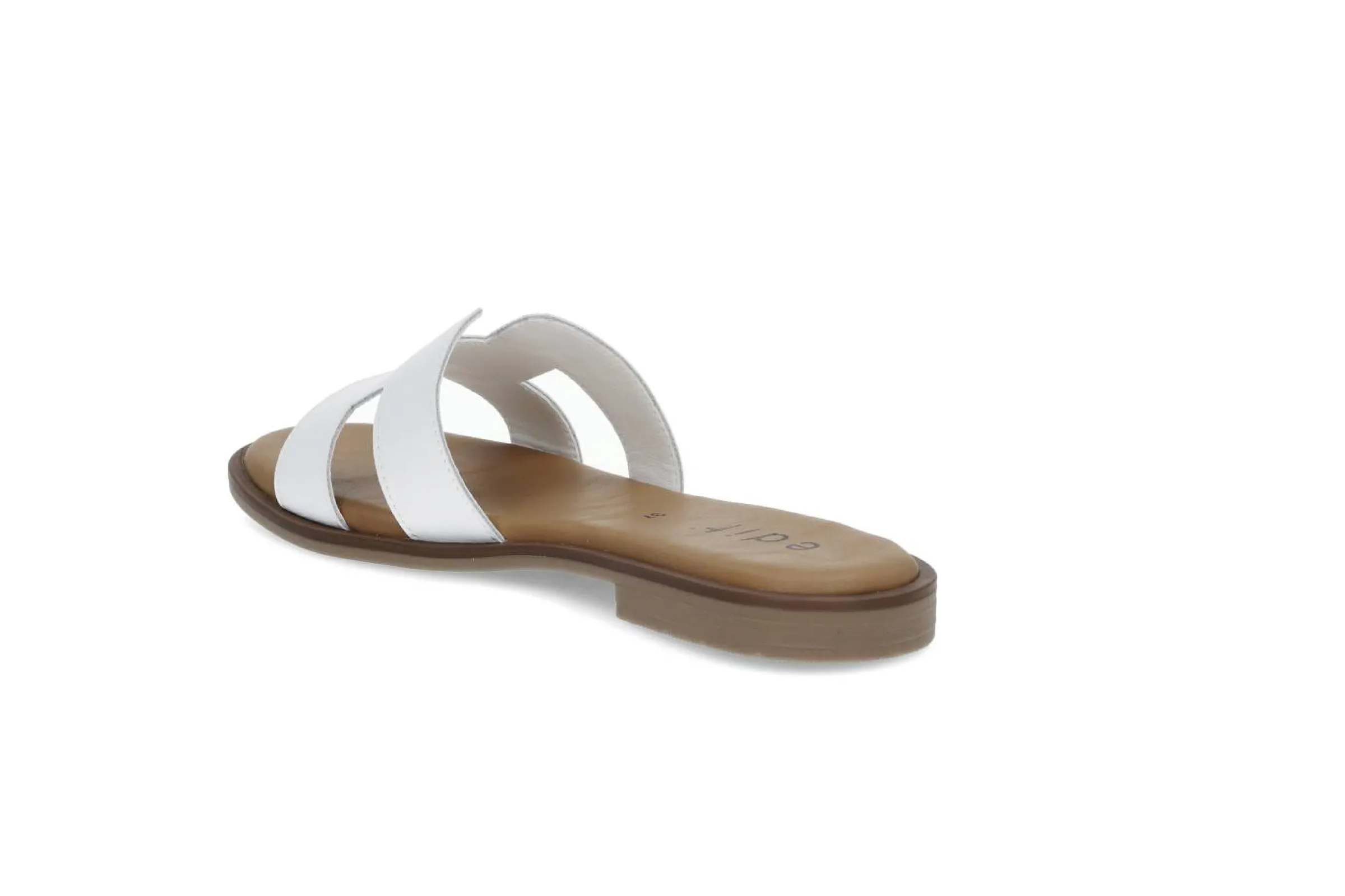 EDIT Sandaler & Flip-Flops > Klassisk slip-in sandal Vit
