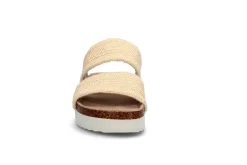 BLACK Sandaler & Flip-Flops > Komfortabel fotbäddssandal Vit