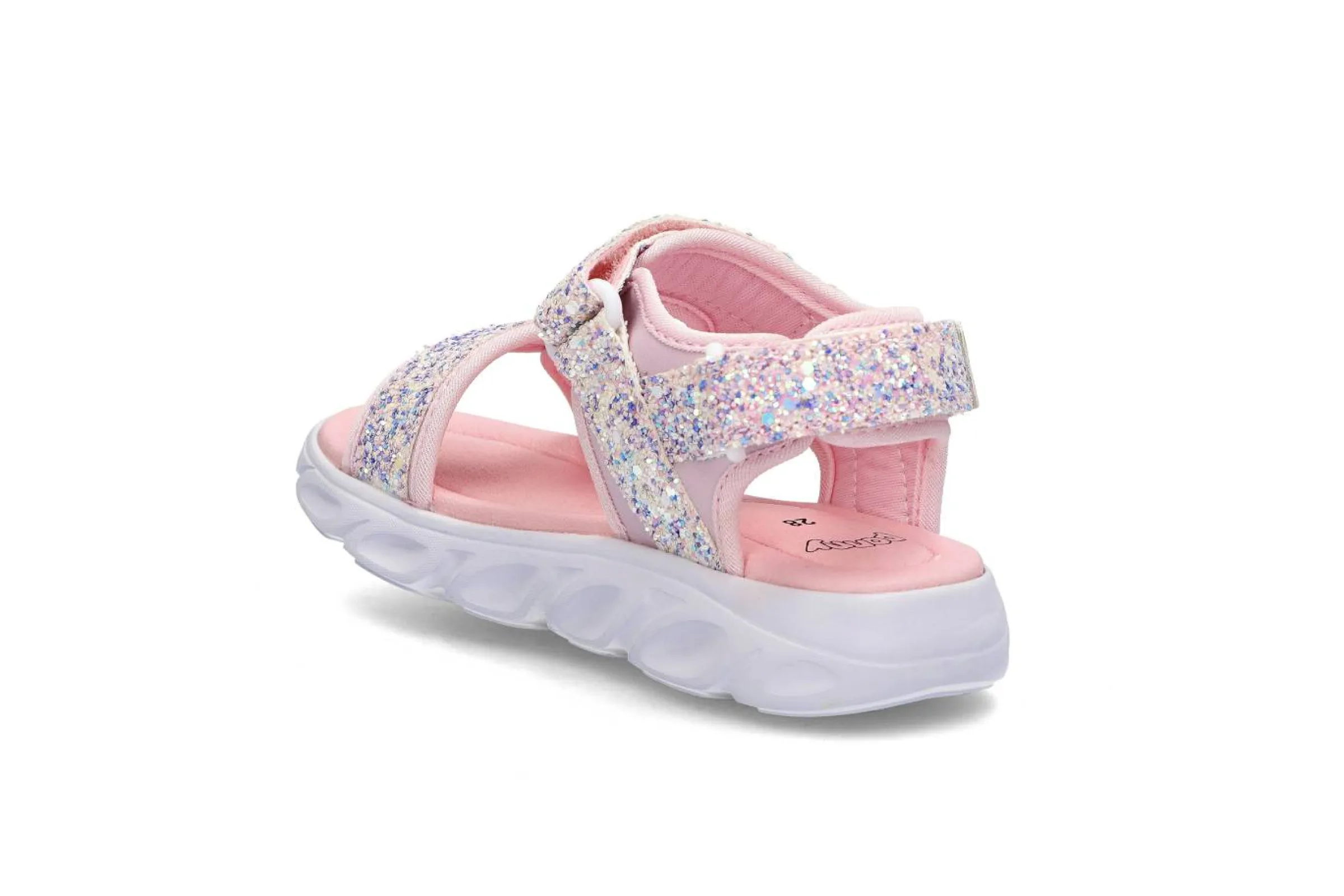 PONNY Blinkskor|Sandaler & Slip In-Skor > Lätt blinkande sandal Rosa