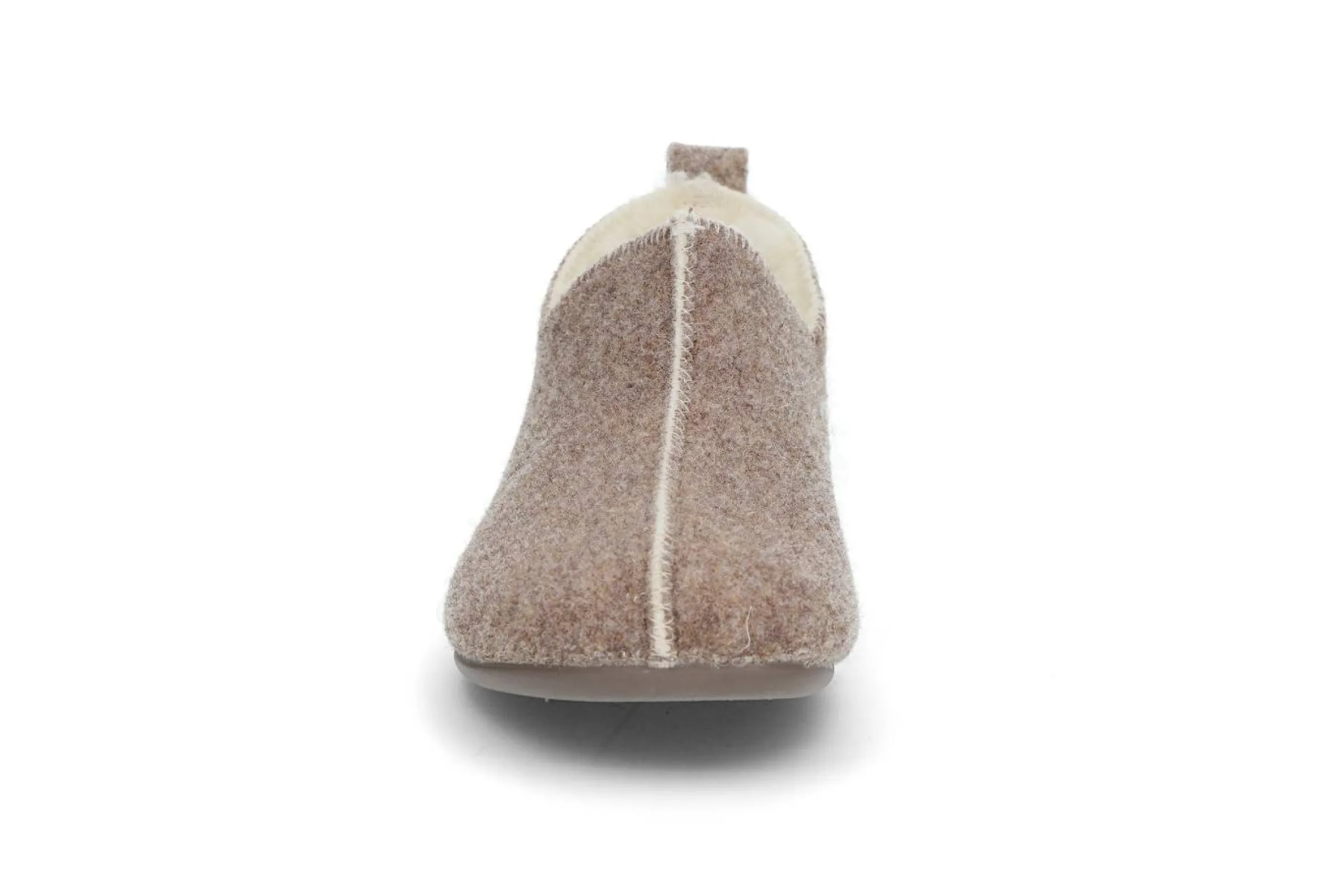 FACE THE WINTER Tofflor > Lätt ulltoffel Beige