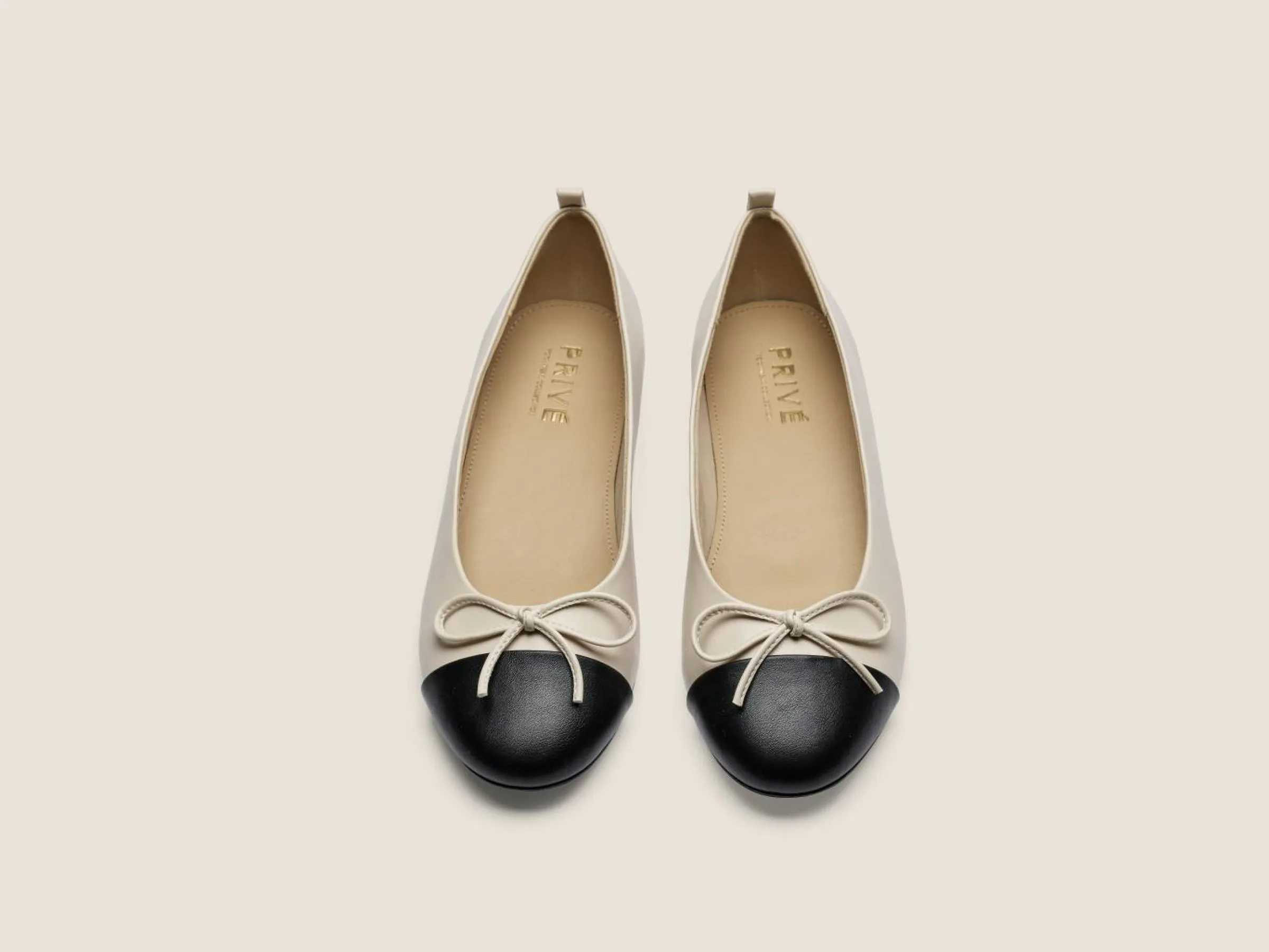 PRIVÉ Ballerina > Mjuka ballerinor Beige