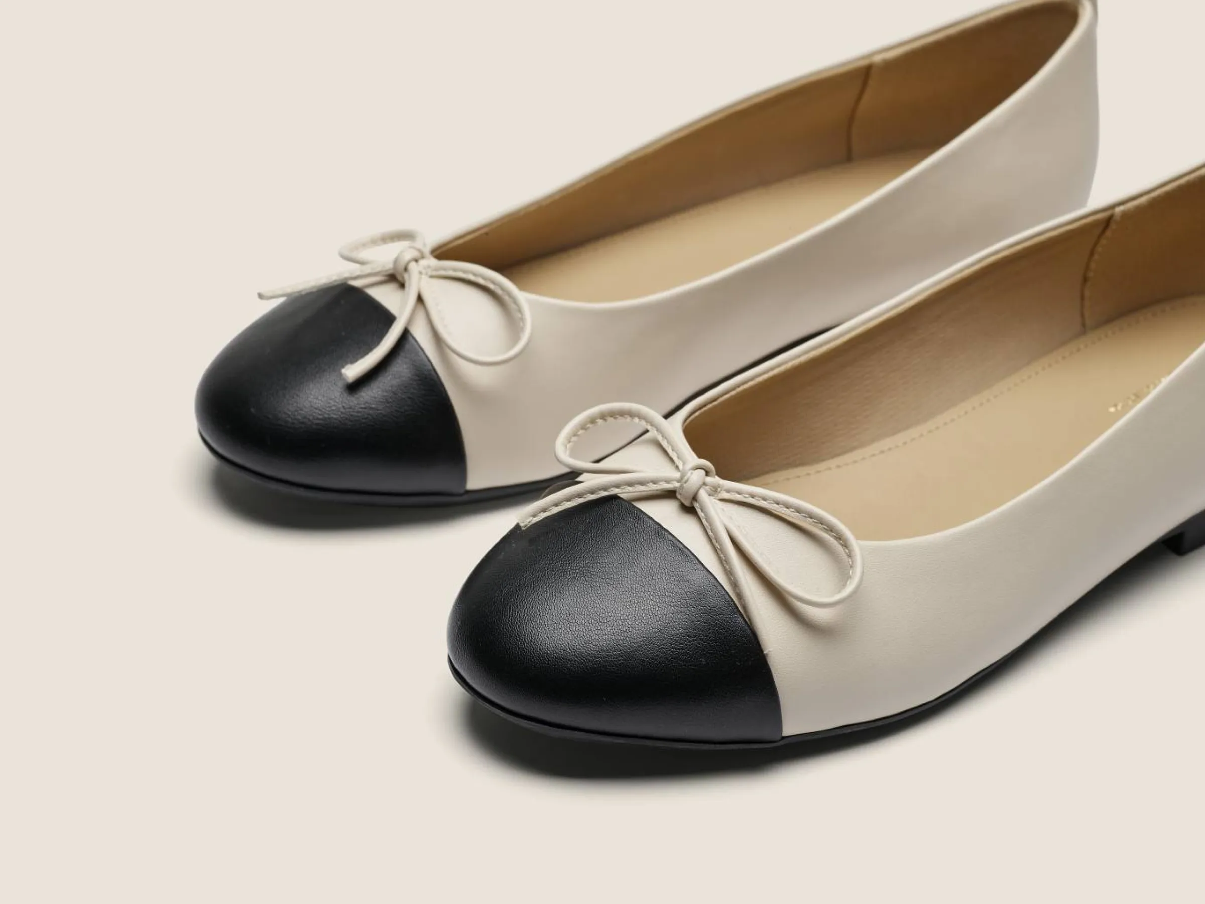 PRIVÉ Ballerina > Mjuka ballerinor Beige