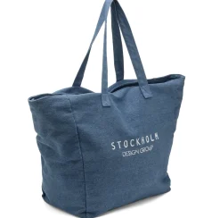 STOCKHOLM DESIGN GROUP Väskor > Mjukt jeansnät Blå