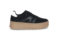 BLACK Sneakers > Plattformssneakers Svart
