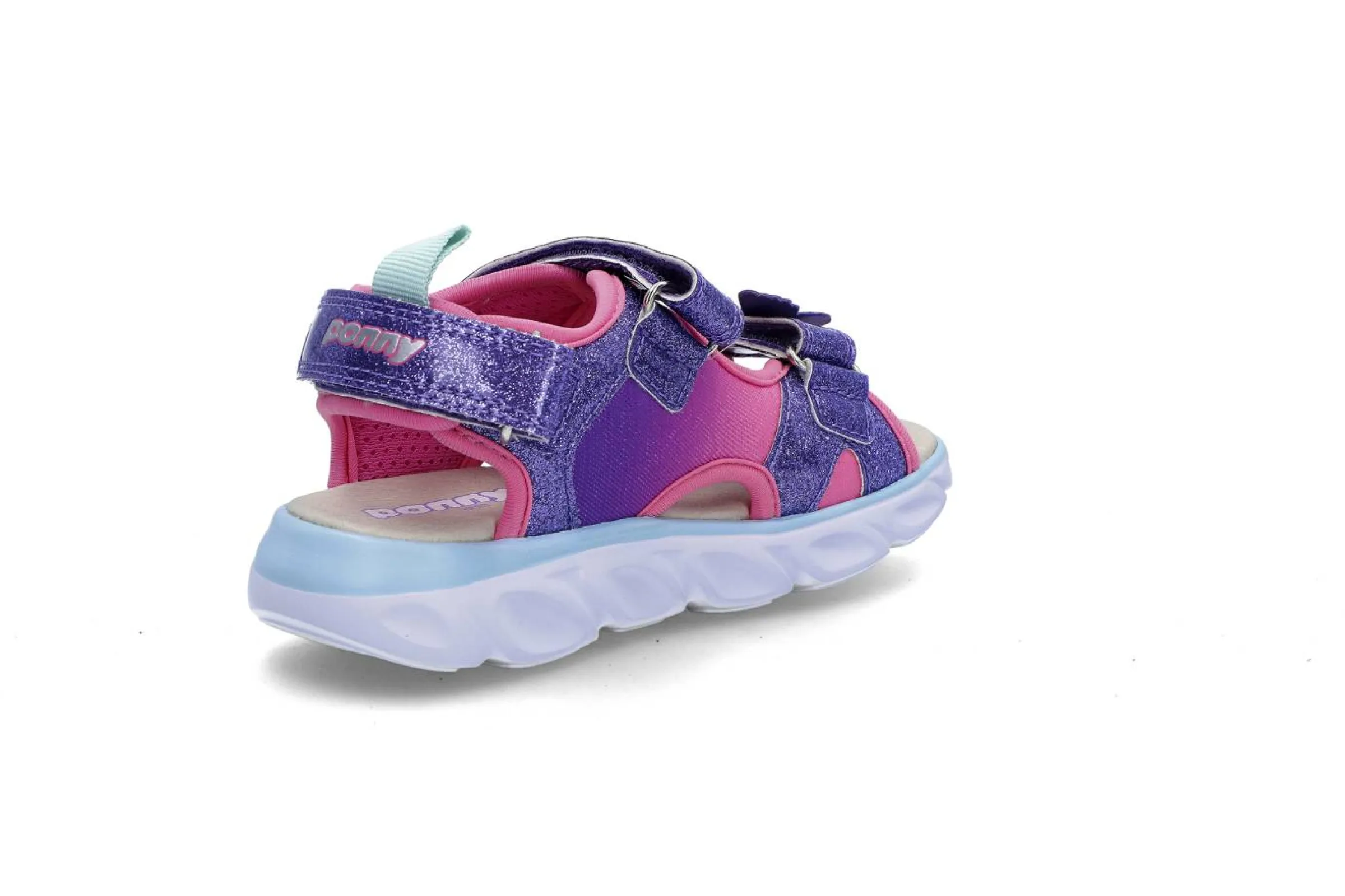 PONNY Blinkskor|Sandaler & Slip In-Skor > Praktisk blinkande sandal Flerfärgad