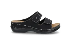 SOFTWALK Tofflor > Praktisk och bekväm sandal Svart