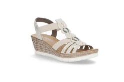 RIEKER Sandaler & Flip-Flops > 6763 -Gold Beige