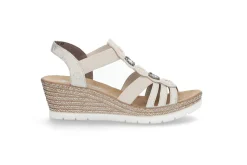 RIEKER Sandaler & Flip-Flops > 6763 -Gold Beige