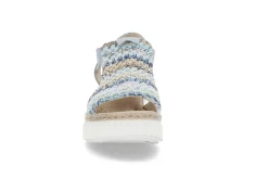 RIEKER Sandaler & Flip-Flops > 6798 Blau-Multi/Aqua Flerfärgad