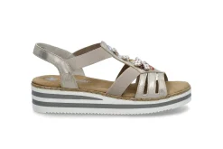 RIEKER Sandaler & Flip-Flops > 76 Muschel Beige