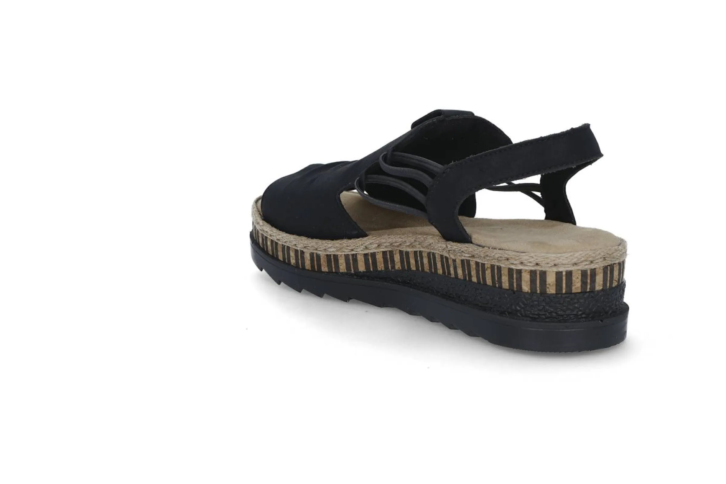 RIEKER Sandaler & Flip-Flops > 14 Schwarz/Schwarz Svart