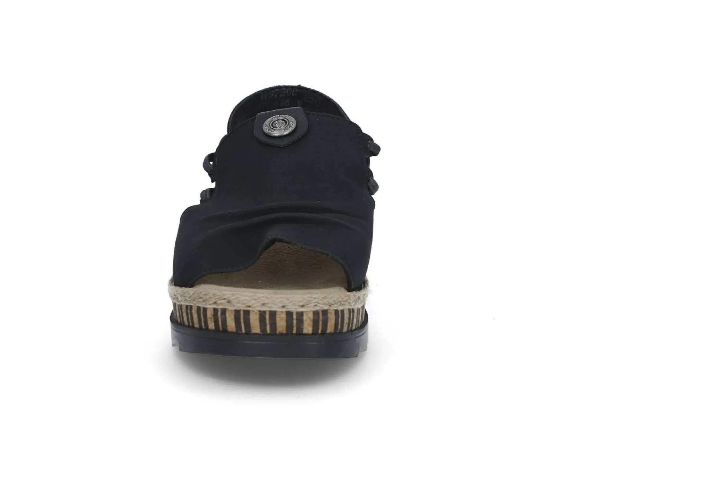 RIEKER Sandaler & Flip-Flops > 14 Schwarz/Schwarz Svart