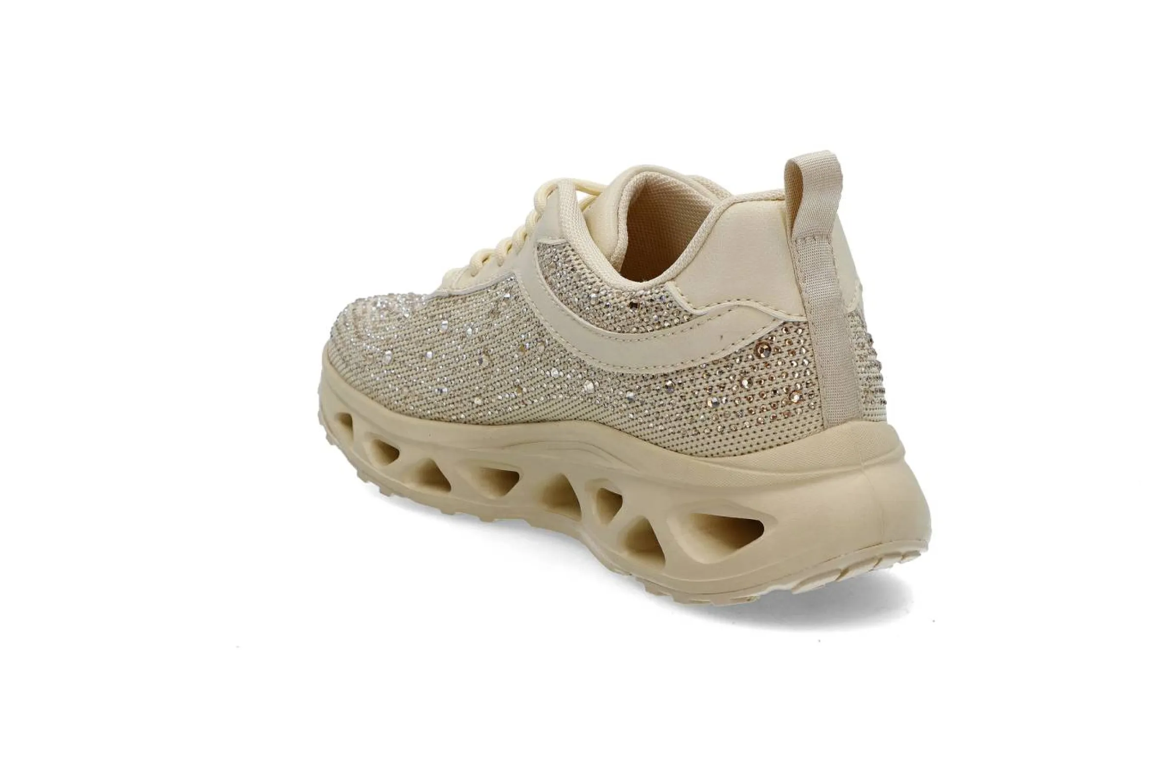 COMFY STEP Sneakers > Sneakers med glitter Beige