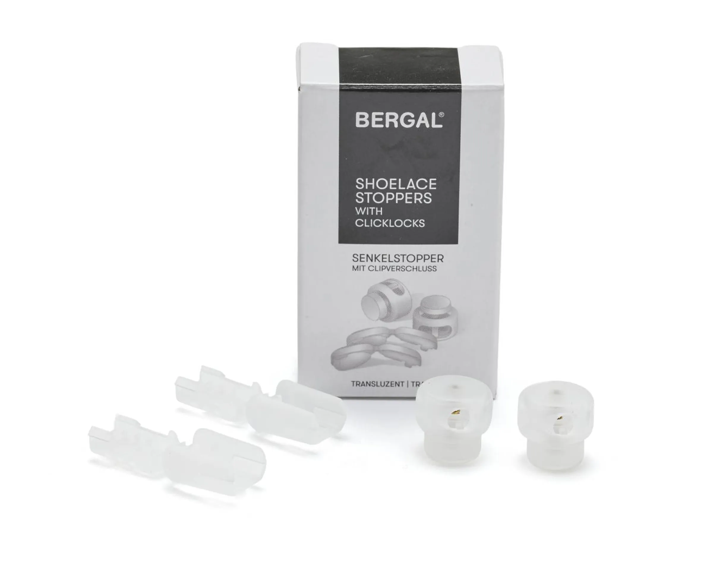 BERGAL Snören > Snörstoppare Svart