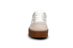 BLACK Sneakers > Sportig plattform-sneaker Beige