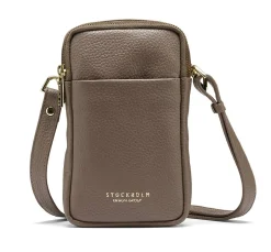 STOCKHOLM DESIGN GROUP Väskor > Telefonfodral i läder Beige