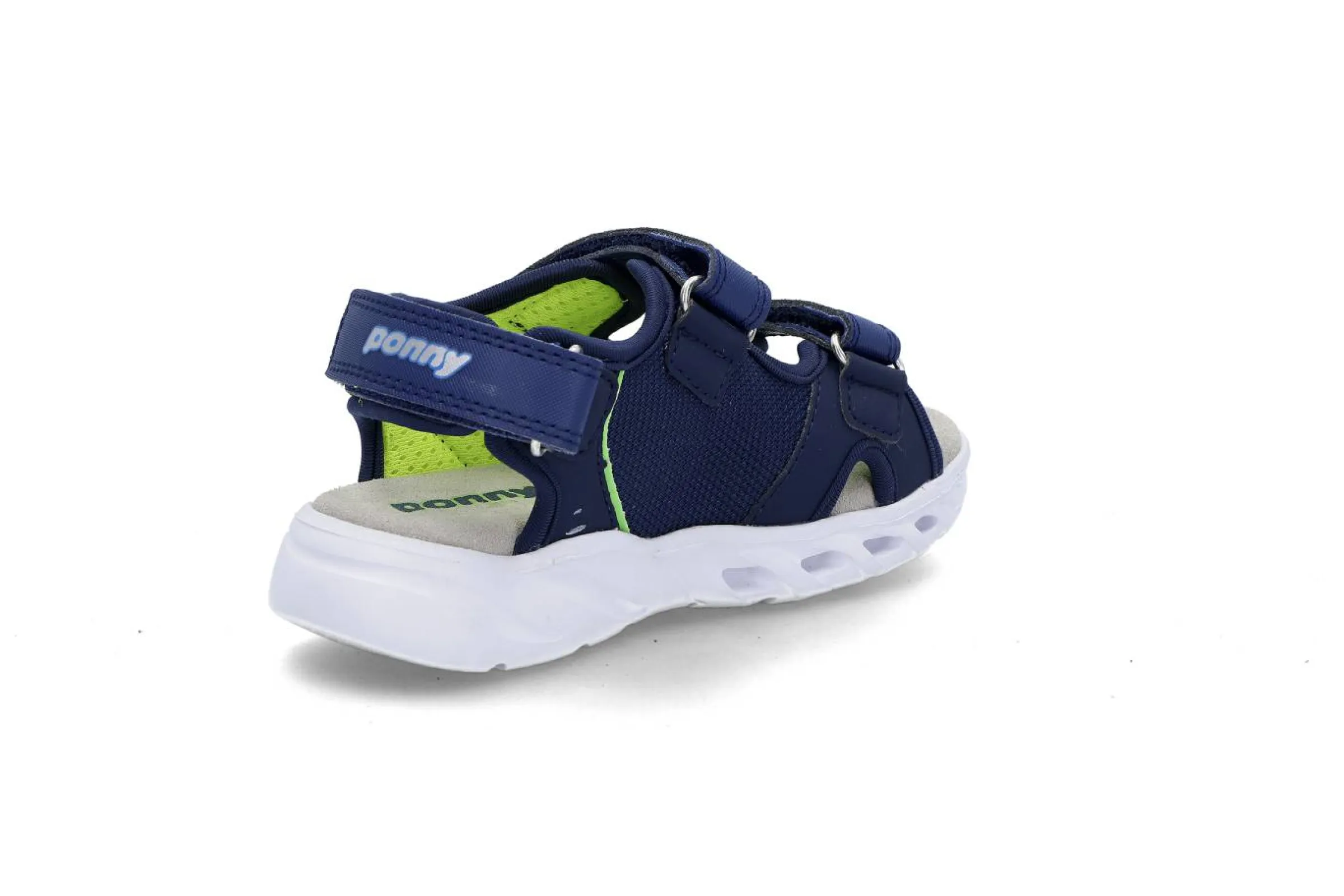 PONNY Blinkskor|Sandaler & Slip In-Skor > Tuff blinkande sandal Blå