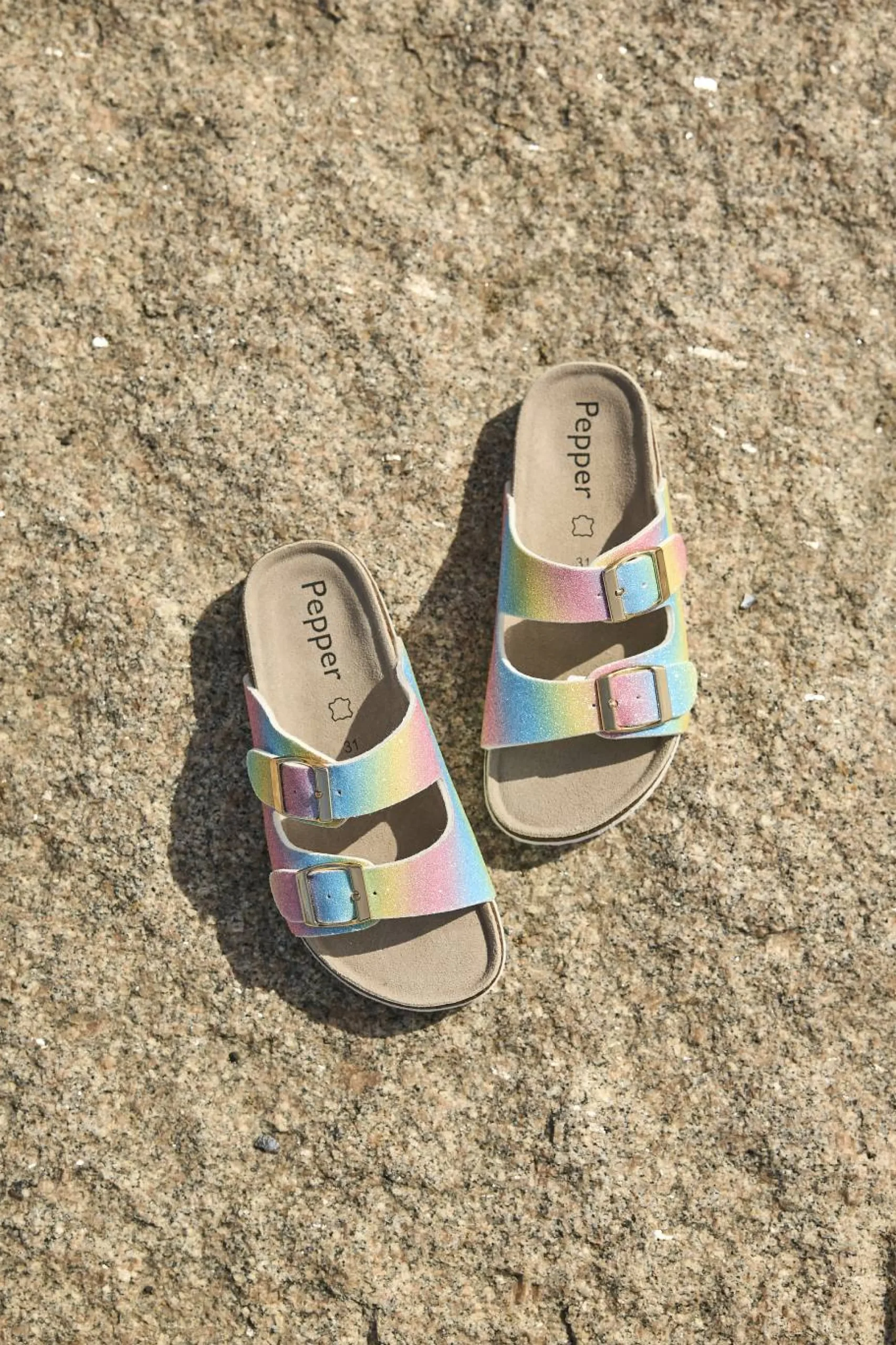 PEPPER Tofflor|Tofflor > Tuff sandal Flerfärgad