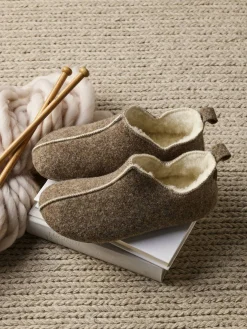 FACE THE WINTER Tofflor > Ulltofflor Beige