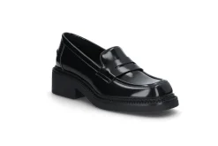 UNIFIED Loafers > Veganska penny loafers Svart